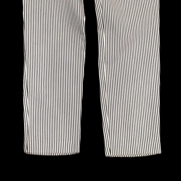 NWT Dalia Modern Fit Striped Pants, Black/Ivory, Stretchy, Size 10 - Picture 5 of 9